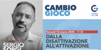 Sergio Sorgi – DALLA DISATTIVAZIONE ALL’ATTIVAZIONE Sergio Sorgi - DALLA DISATTIVAZIONE ALL’ATTIVAZIONE